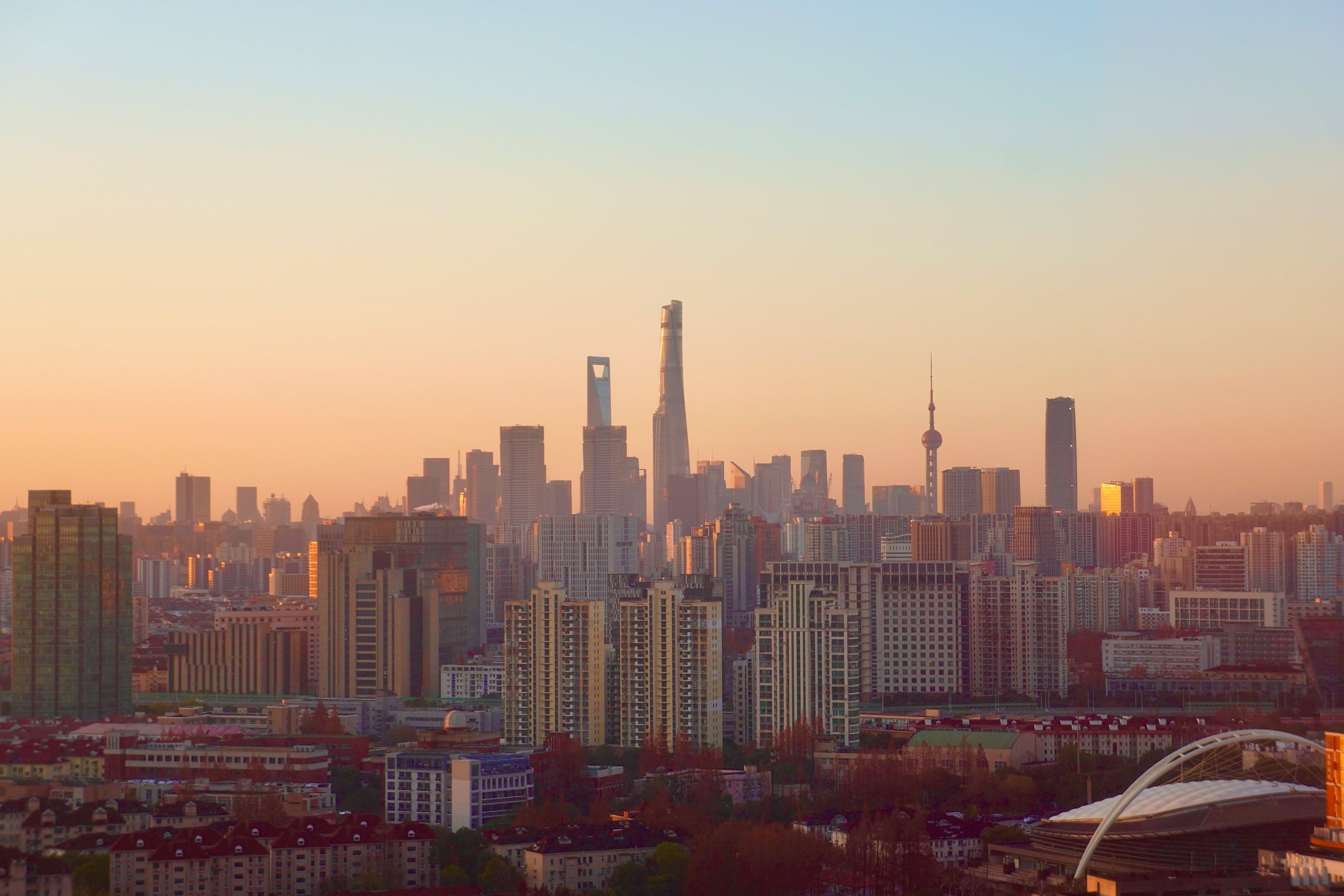 2025 年看的最后一次日出 摄于光华楼